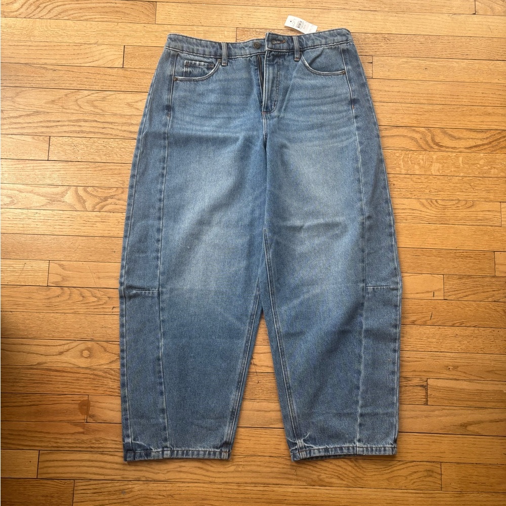 LOFT Barrel Jeans